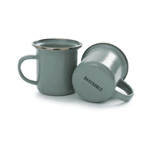 Barebone Mint Enamel Coffee Cup Set