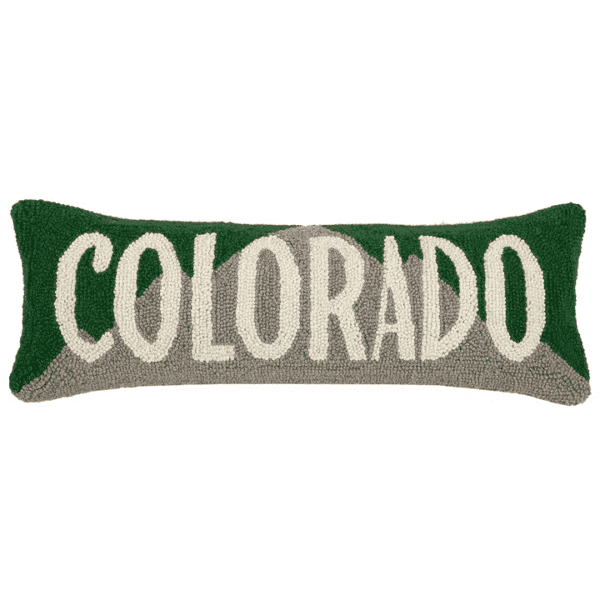 Colorado Hook Throw Pillow