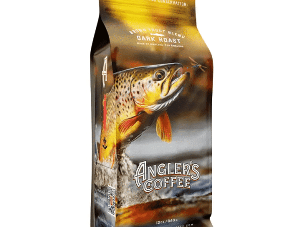 Whole Bean Bag of Brown Trout Dark Blend Coffee
