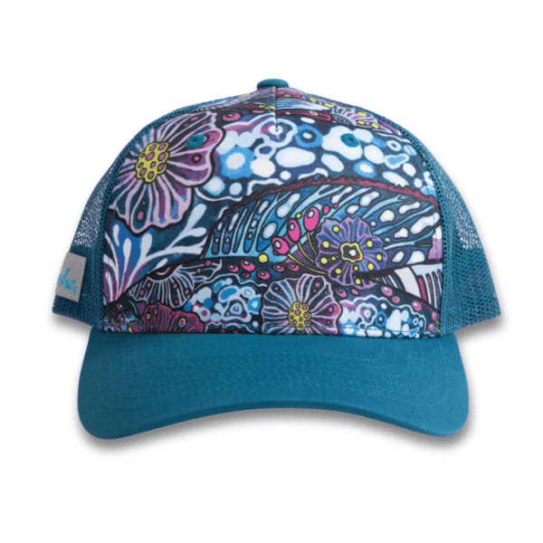 Fishe Wear Enchanted Grayling Abstract Trucker Hat