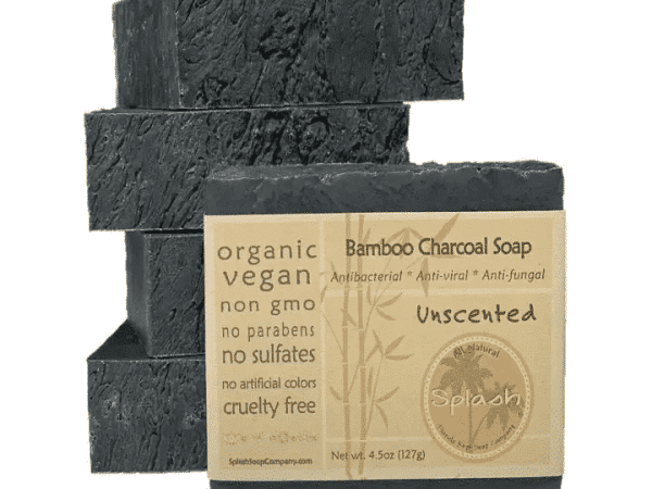 Unscented Bamboo Charcoal Soap