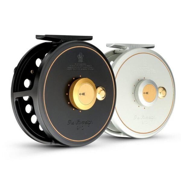 Hardy Sovereign 5/6 Weight Fly Reel Spitfire Color.