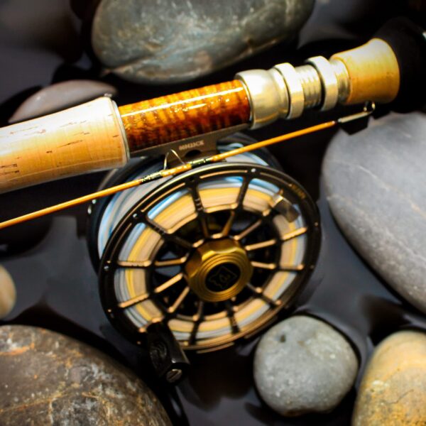 Saltwater fly rod with Hardy Fly Reel