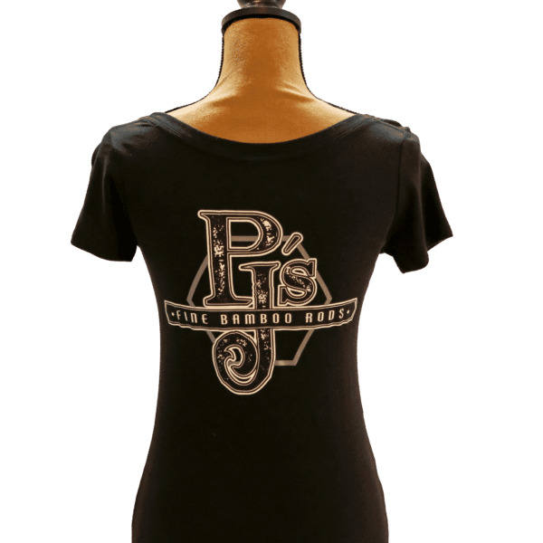 Women's Black Bamboo Baby doll T-Shirt