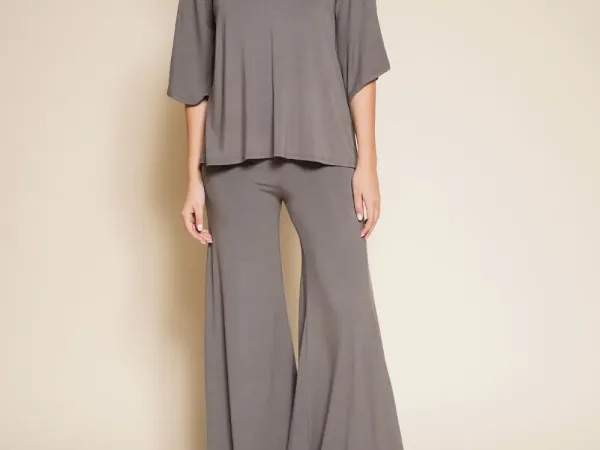 Bamboo Loungewear Set in Gray