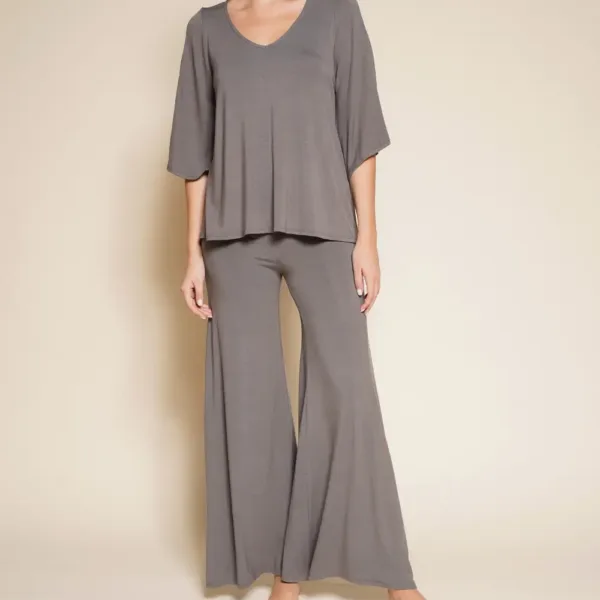 Bamboo Loungewear Set in Gray