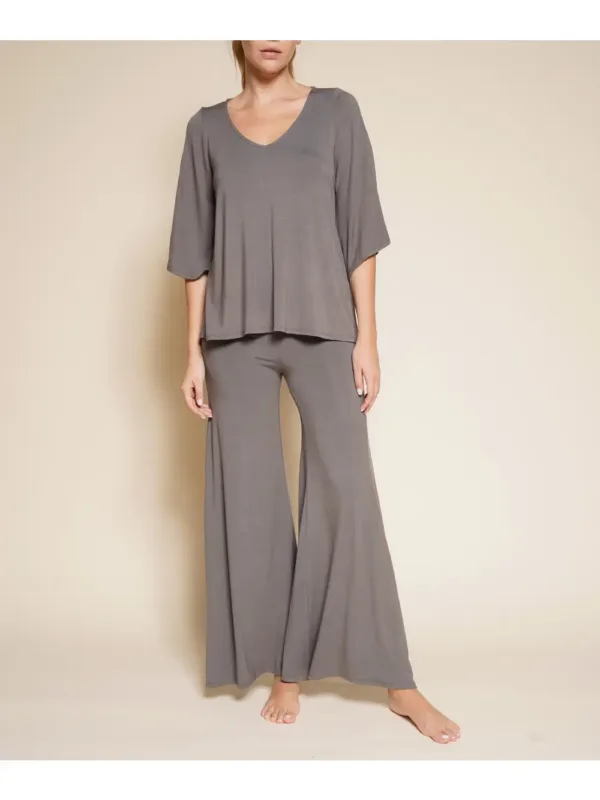 Bamboo Loungewear Set in Gray