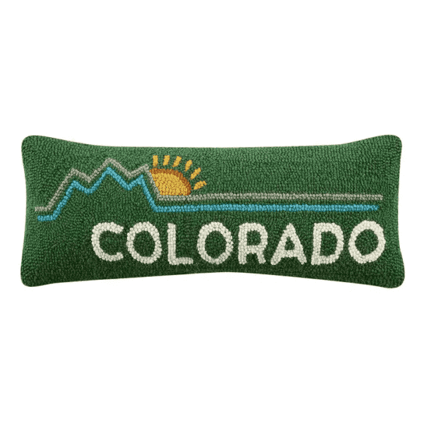 Small Colorado Throw Pillow