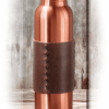 Logo embossed copper water bottle