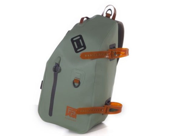 Fishpond fly fishing submerger sling pack.
