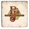 PJ's Fine Bamboo Rods logo magnet