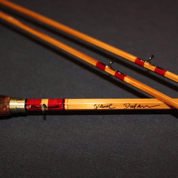 Handcrafted two piece bamboo fly rod