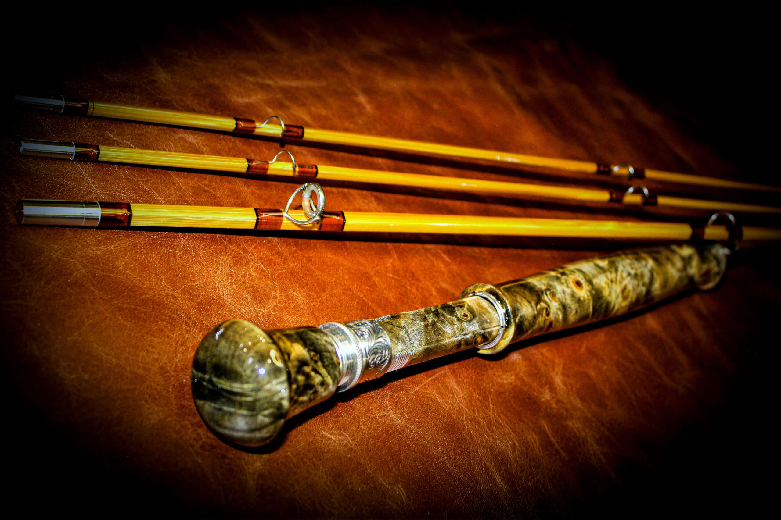 Buckeye Burl Saltwater Bamboo Fly Rod