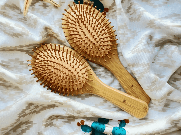 Round Bamboo Brush