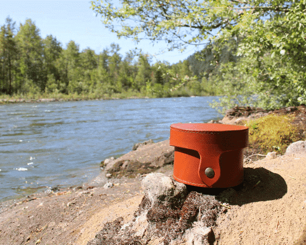 Leather Reel Case