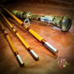 Buckeye Burl Fighting Butt Bamboo Fly Rod