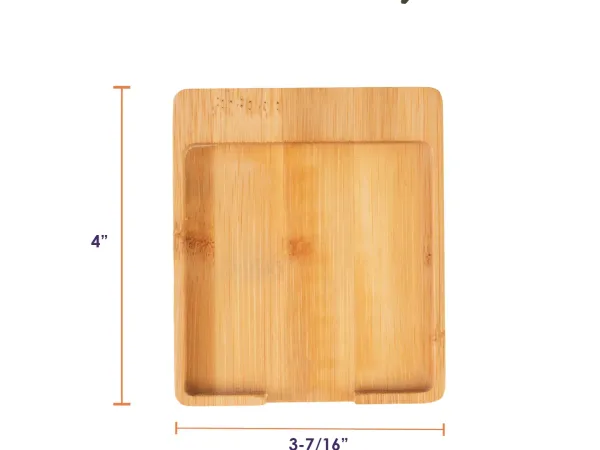 Bamboo Sticky Note Holder