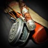Engraved Bamboo Fly Rod Butt Cap