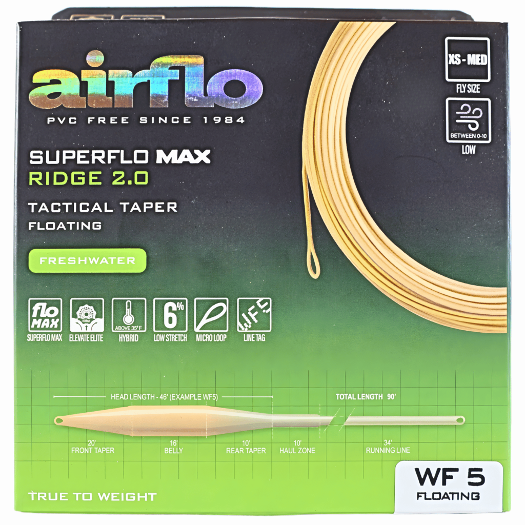 Max Rappeport Fly Airflo Superflo MAX Tactical Taper Fly Line - PJ's Fine Bamboo Rods