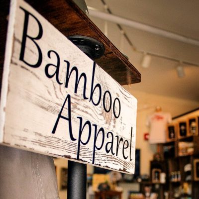 Bamboo Apparel Sign